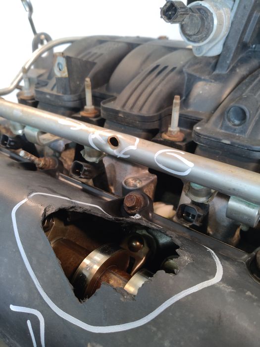 Vue moteur EVA Jeep 4.7L – pièce occasion
