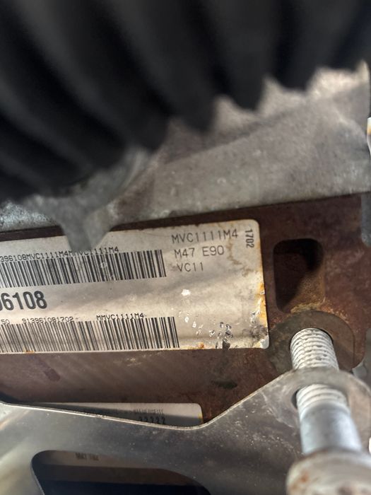 Vue moteur M47D20U2-M47D20-M47-204D4 BMW 2.0L – pièce occasion
