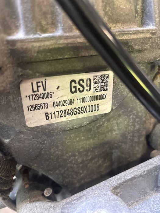 Vue moteur B15SFT-B15-LFV Opel 1.5L – pièce occasion