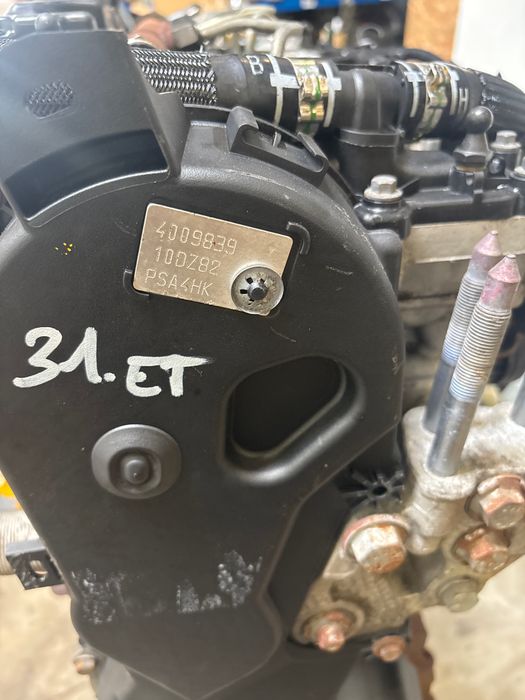 Vue moteur 4HK-DW12ME5 Citroen 2.2L – pièce occasion