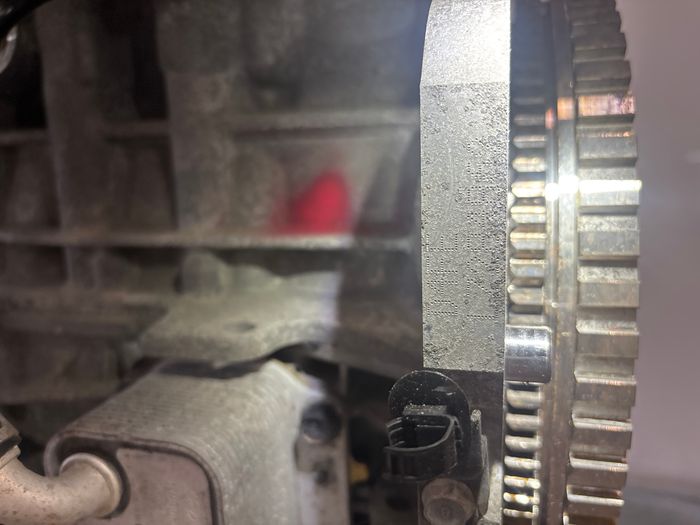 Vue moteur D4FE Hyundai 1.6L – pièce occasion