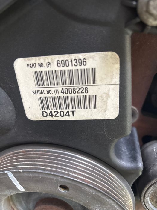 Vue moteur D4204T-D42 Volvo 2.0L – pièce occasion