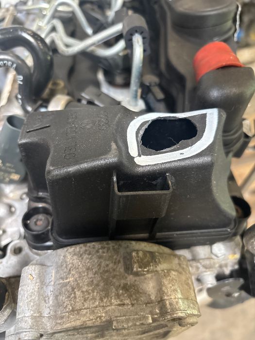 Vue moteur CBDB-CBD VW 2.0L – pièce occasion