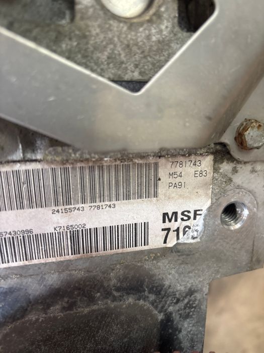 Vue moteur M54B30-M54B30O0-M54-306S3 BMW 3.0L – pièce occasion