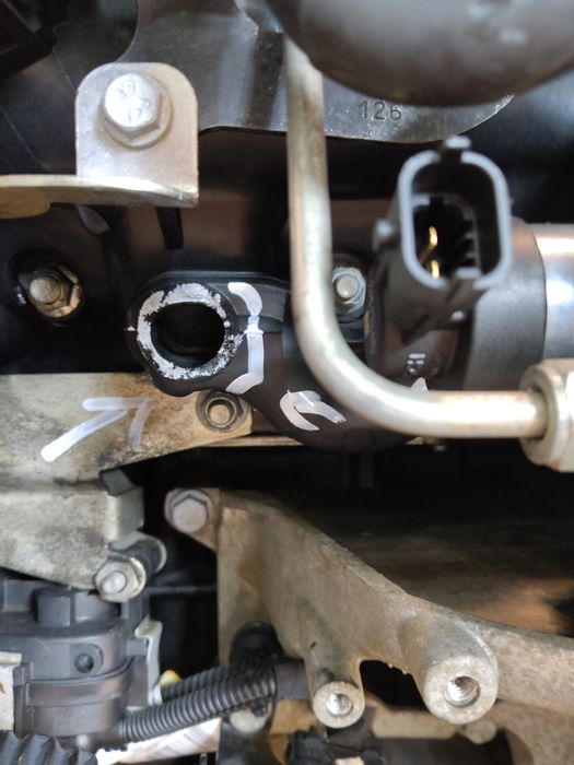 Vue moteur A20DTH-A20-LBS Opel 2.0L – pièce occasion
