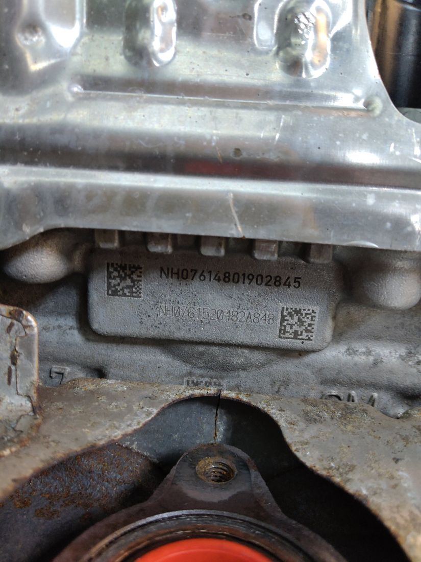 Vue moteur B16DTH Vauxhall 1.6L – pièce occasion