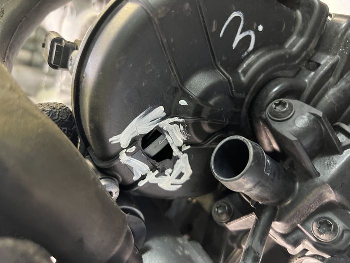 Moteur CUKB-CUK Audi A3 8V – vue détail
