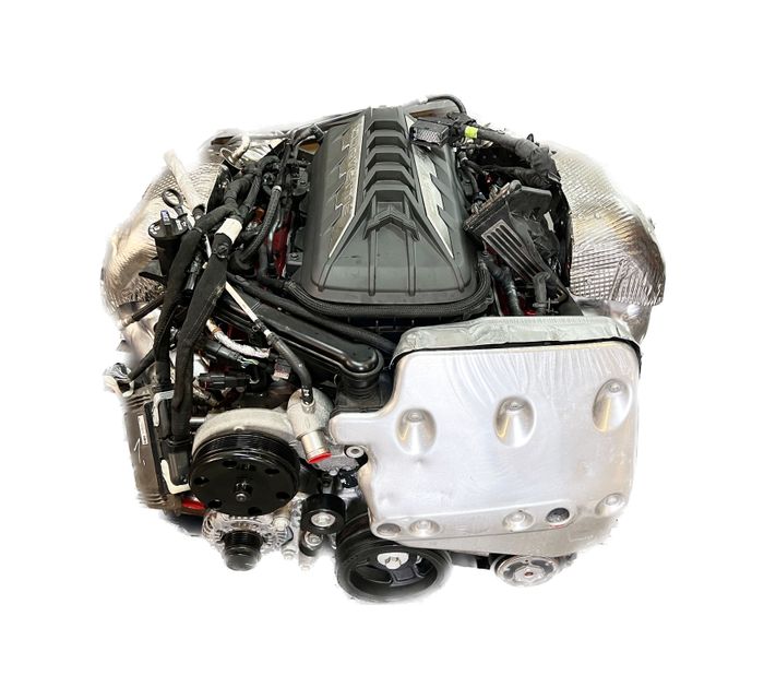Moteur LT2 Chevrolet Corvette C8 – vue détail