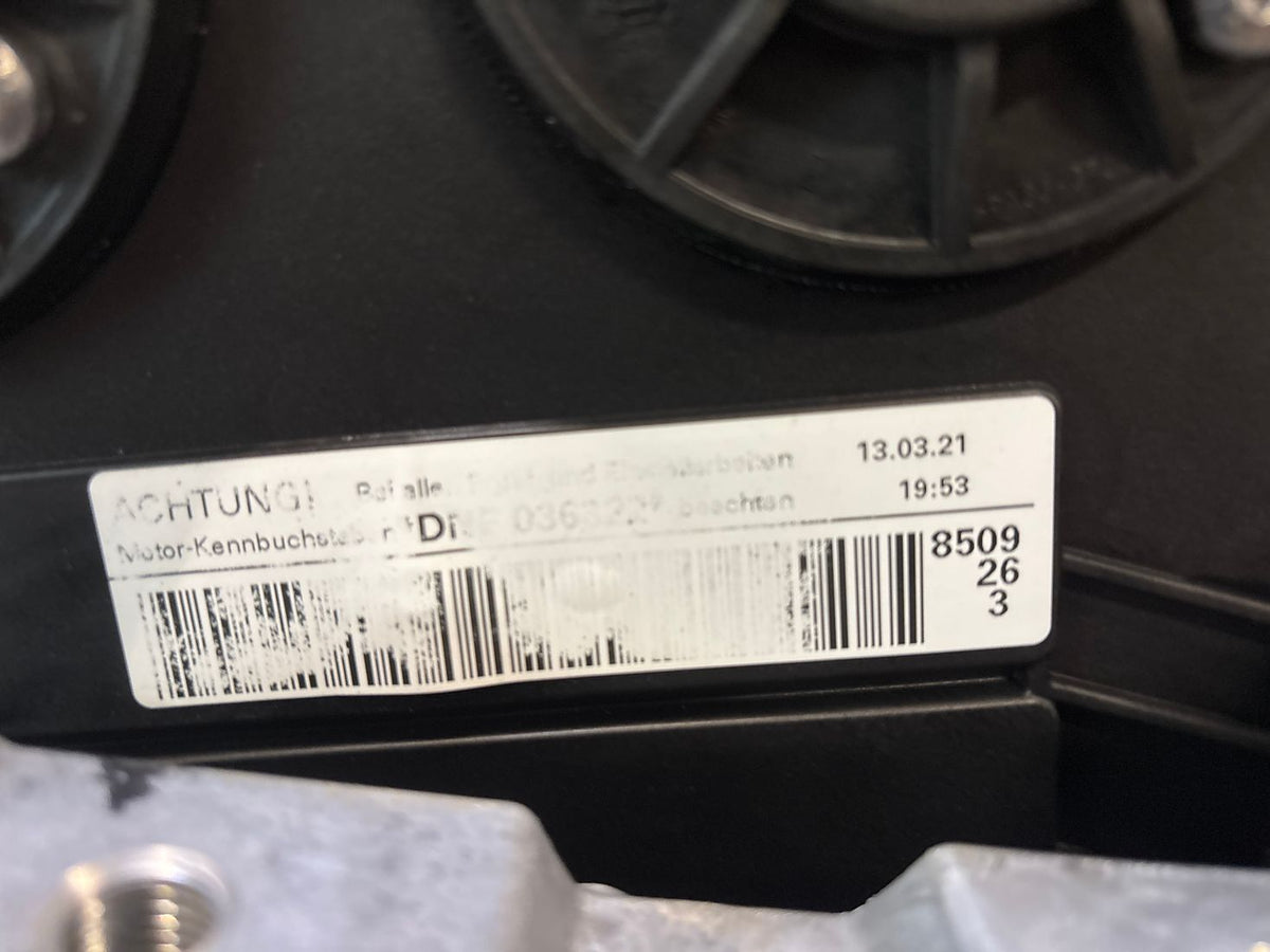 Vue moteur DNFG VW 2.0L – pièce occasion
