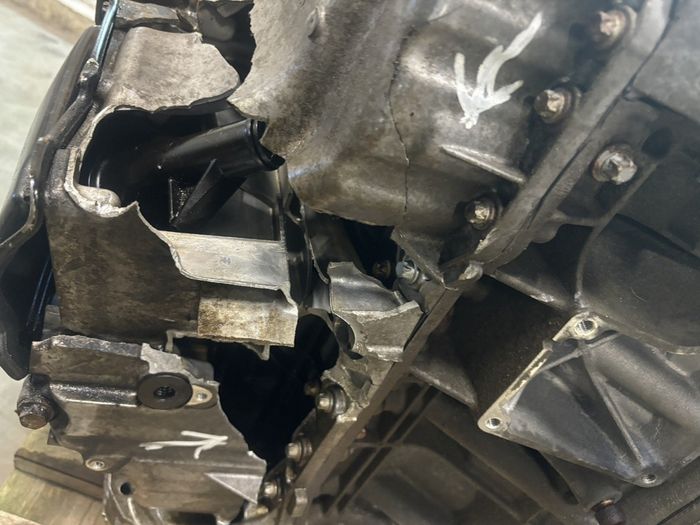 Vue moteur M272.948-M272-272.948 Mercedes-Benz 3.0L – pièce occasion