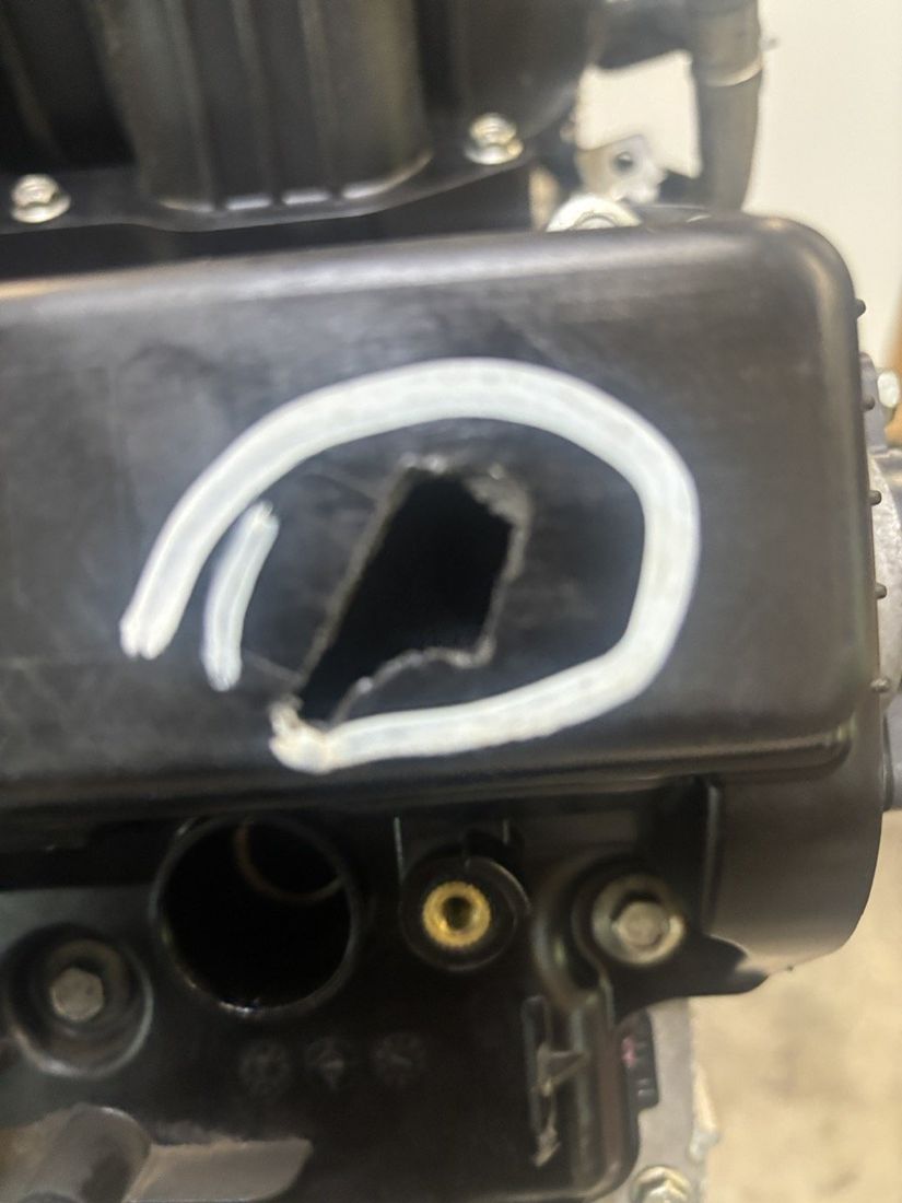 Vue moteur VK56VD-VK56-VD Nissan 5.6L – pièce occasion