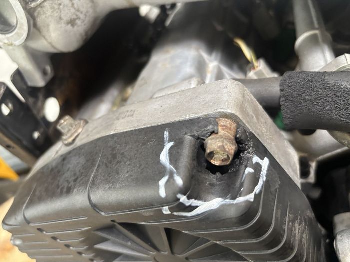 Vue moteur G6BA Hyundai 2.7L – pièce occasion