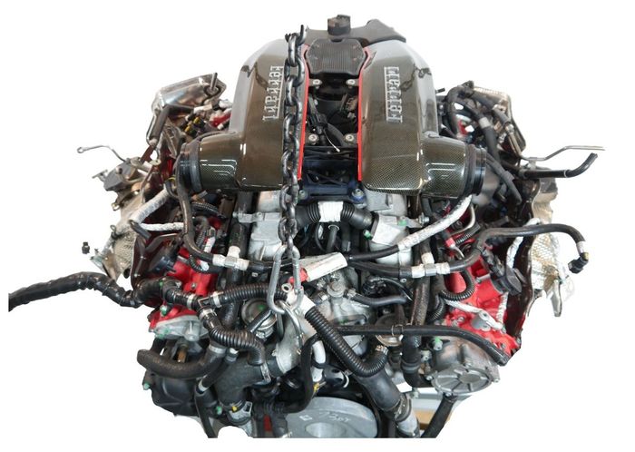 Vue moteur F154CD-F154 Ferrari 3.9L – pièce occasion