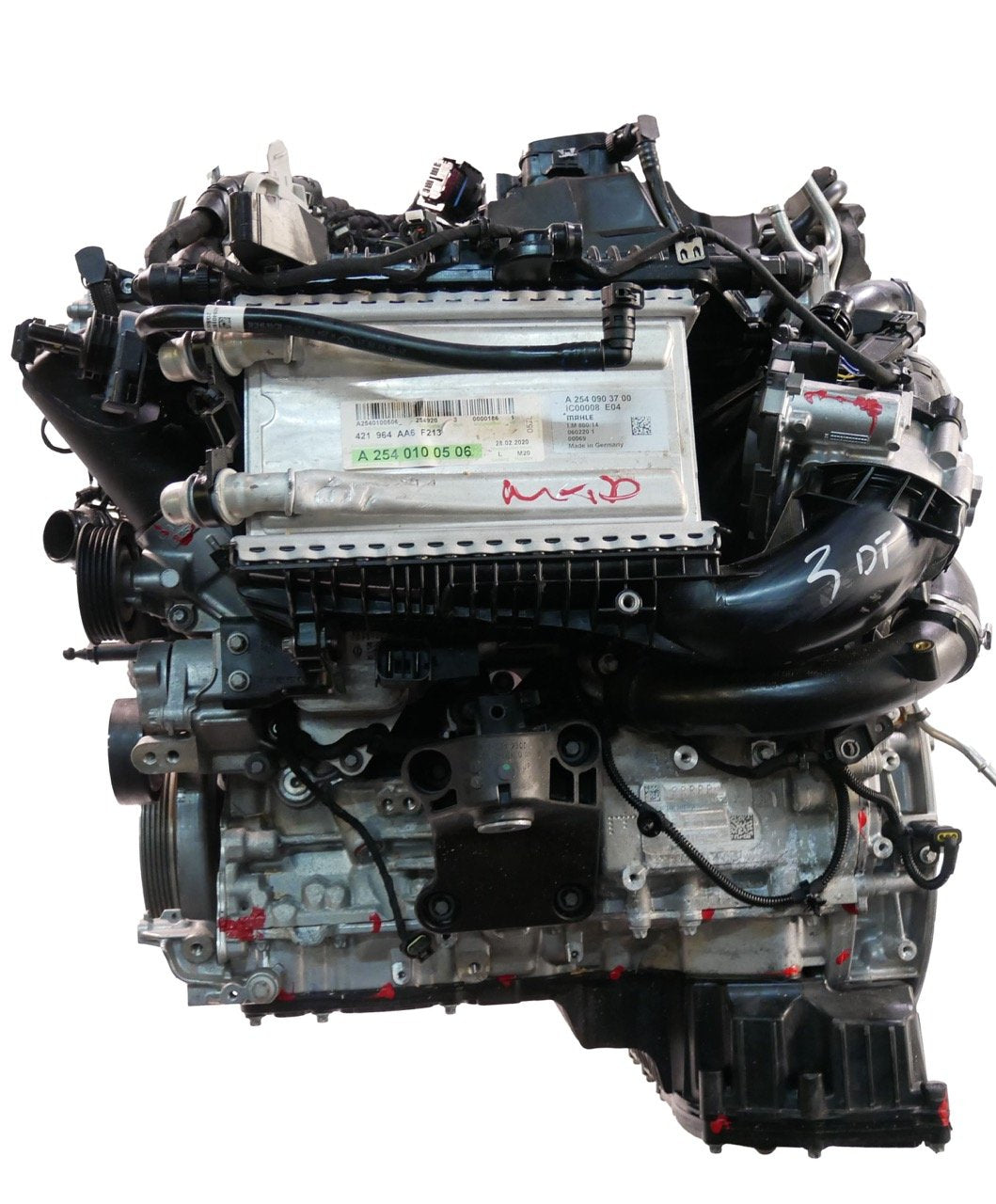 Moteur pour Mercedes-Benz E-Klasse W214 2,0 E 300e M254.920 254.920 A2540100506 d'occasion - Moteur Auto Usagé