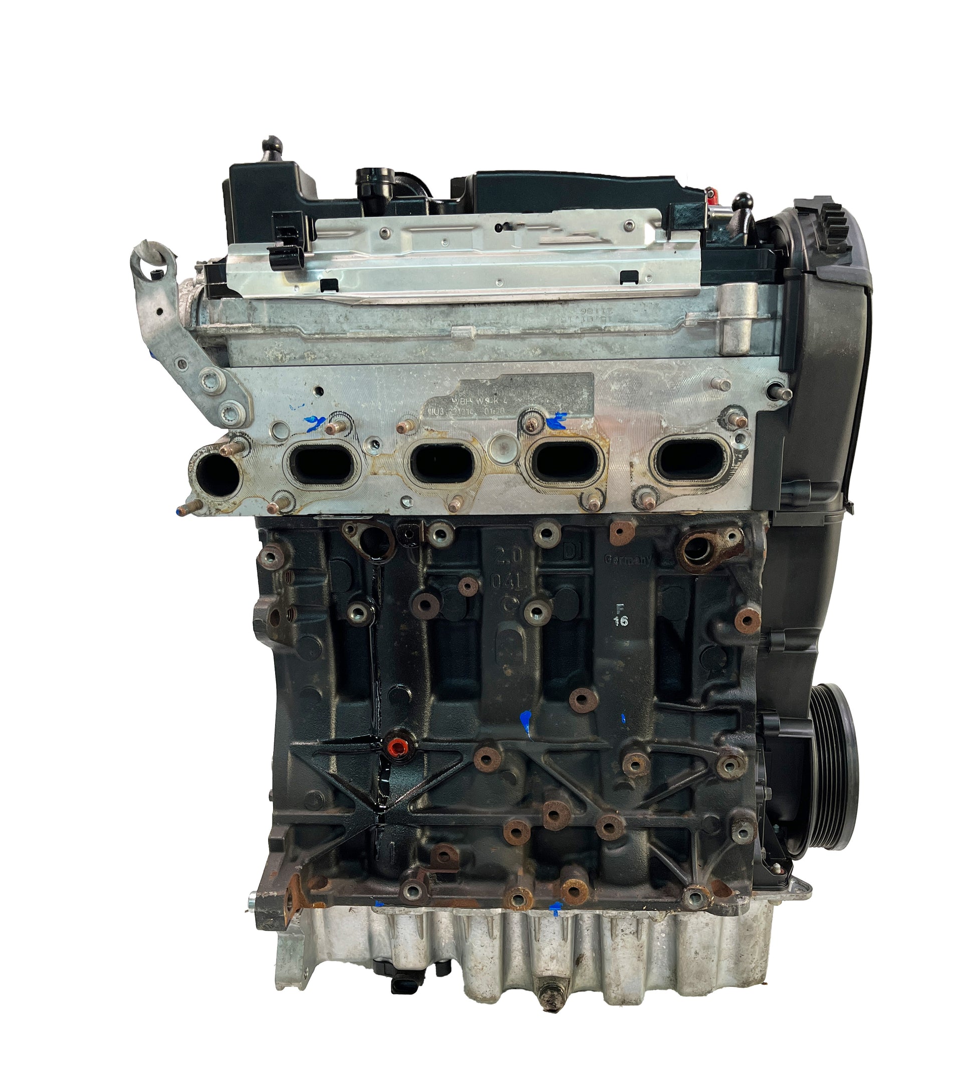 Moteur 68.000km Skoda VW Yeti Caddy Jetta Golf 2,0 TDI CUU CUUA 04L100034F d'occasion - Moteur Auto Usagé